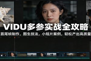 VIDU多参实战全攻略:海螺首尾帧制作,图生技法,小短片案例,轻松产出高质量短片